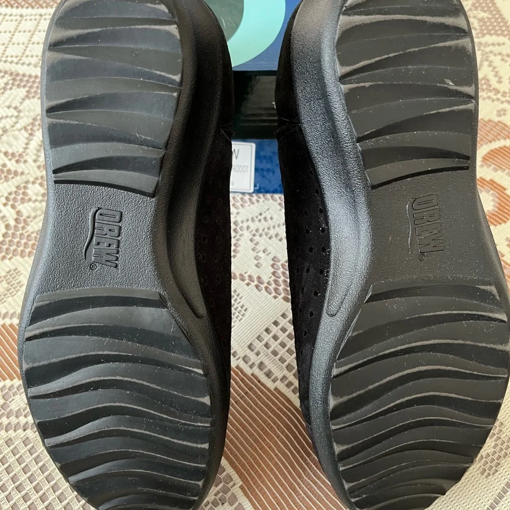Drew-Metro women’s black leather shoes - Picture 6 of 6
